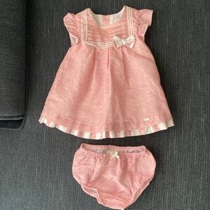 Baby girl mayoral dress 4-6m